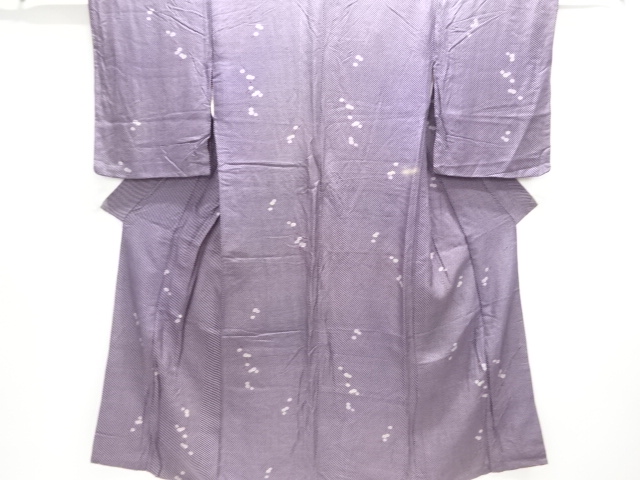 アンティーク　枝花模様着物